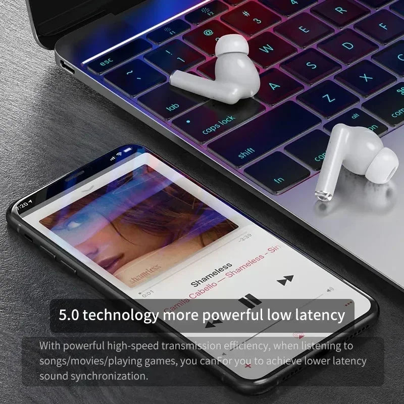 PRO10 Wireless Headphones Earphone Bluetooth Headphones 5.0 Waterproof Wireless Headset with Mic for Xiaomi IPhone Pro10 Earbuds